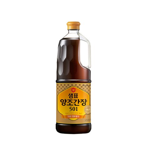 양조간장 - 샘표 양조간장 501, 1.7L, 2개
