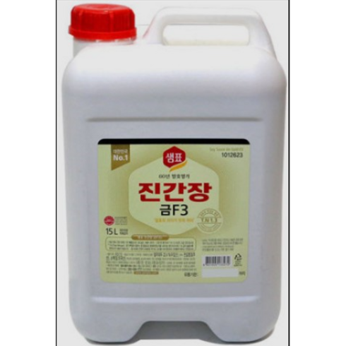 샘표진간장금f315l - 샘표 진간장 금F-3, 3개, 15L