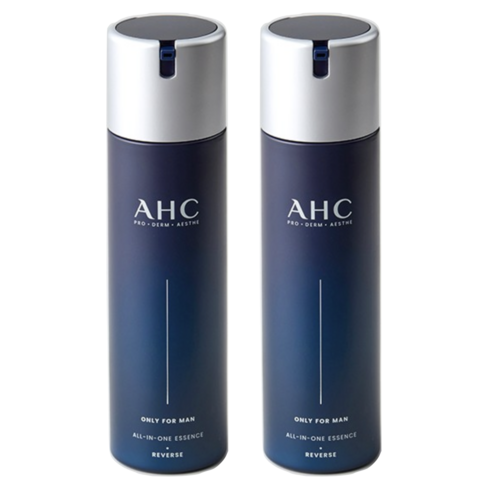 남성올인원로션 - AHC 온리 포 맨 올인원 에센스, 200ml, 2개