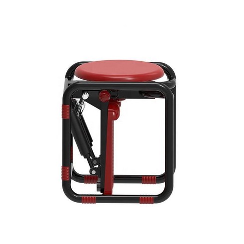 OMYGA 실내 계단 오르기 저소음 가정용 멀티 스텝퍼 MP806, 레드