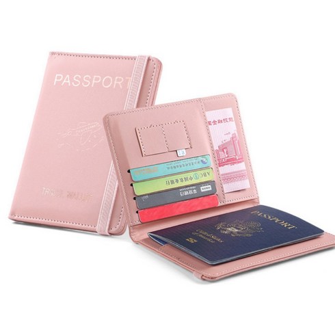 [원웨이라이프]RFID 안티스키밍 여권지갑 여권케이스