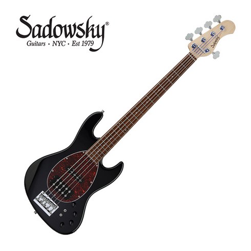 Sadowsky - MetroLine 21-Fret Vintage M/J 5-String Bass Red Alder / 사도스키 5현 베이스 (SML21MJ5 23 ALD FR BK), *, *, *