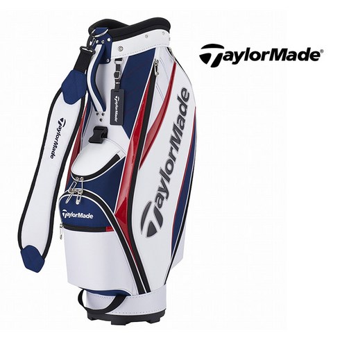 2023년 가성비 최고 테일러메이드캐디백 - 테일러메이드 트루 라이트 캐디백 TD271, 화이트/네이비/레드
