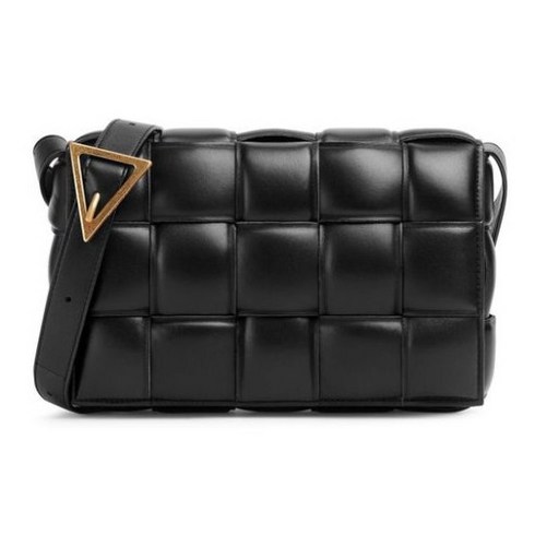 보테가베네타Padded Cassette bag black_gold BOTTEGA VENETA