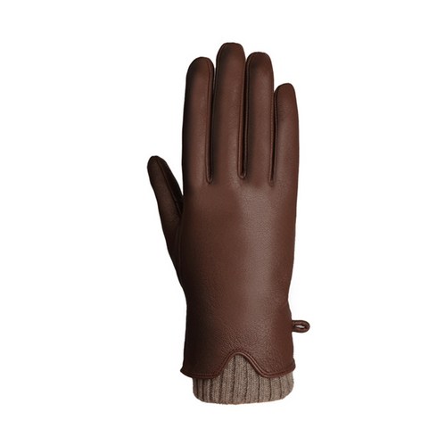 SARTOR 사르토르 헬렌 여성 터치 가죽장갑 브라운