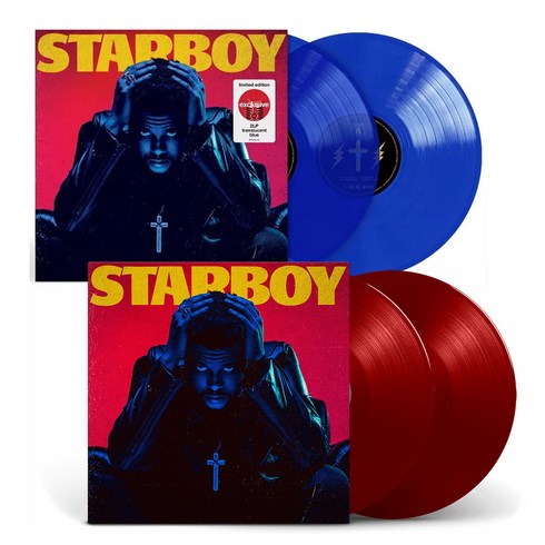 더 위켄드 LP 바이닐 The Weeknd STARBOY VINYL AudioCD, LP-Red(레드반)