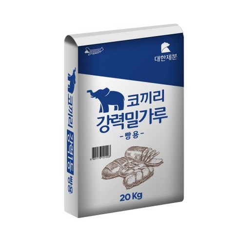 곰표 강력밀가루 20kg 코끼리 빵용, 1개