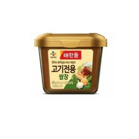 해찬들 고기전용 쌈장, 450g, 3개