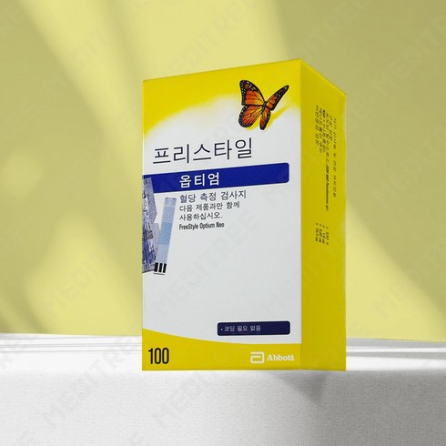 애보트옵티엄 - 프리스타일 애보트 옵티엄 혈당시험지 100p, 1개