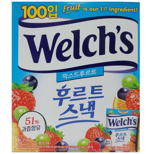 웰치스믹스 후르츠 젤리, 2.5kg, 1개