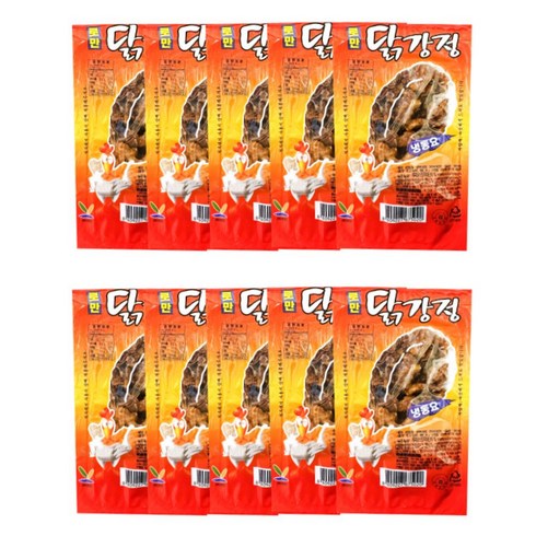 Grn315불량식품 로만닭강정닭고기 추억의닭고기 학교앞 10개, 본상품선택