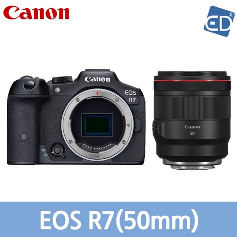 [캐논 정품] EOS R7 / 미러리스카메라/ED, 10 캐논 EOS R7+RF 50mm