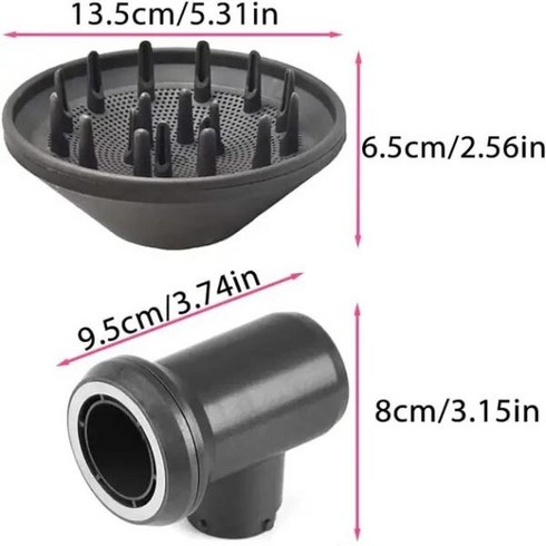 에어랩 거치대 다이슨 호환 다이슨 디퓨저 및 헤어 블로우 드라이어용 스타일러 액세서리, [01] Airwrap Styler, 한개옵션1