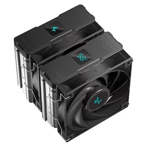 ag620 - DEEPCOOL AG620 DIGITAL 디스플레이 듀얼 타워 CPU쿨러, NON-RGB BLACK