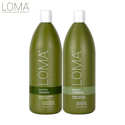 LOMA 로마 너리싱 샴푸 + 컨디셔너 2종세트 1000ml, 1세트