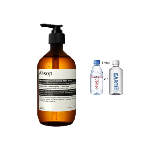 이솝핸드워시 - [백화점 정품] 이솝 아로마틱 핸드워시 500ml, 레저렉션 핸드워시500ml, 1개