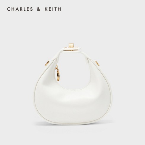 CHARLES KEITH 앤키스찰스 여성 플레인 체인 숄더 초승달 가방 CK2-40270899