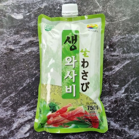 녹미원 참 생와사비 나마와사비 국산 천연 고추냉이 100g 750g, 1개