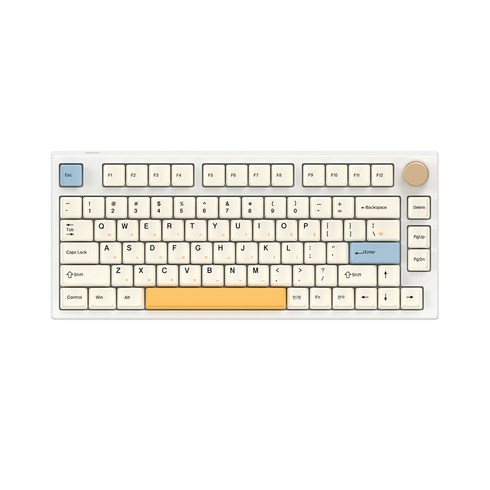 2023년 가성비 최고 nj80 - Keydous NJ80-AP 유무선 핫스왑 풀윤활 기계식 크림아이보리 (Blueberry Icecream Pro)