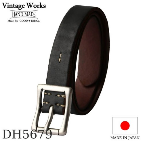 빈티지웍스 - 빈티지웍스 빈티지웍스벨트 Leather belt 7Hole DH5679