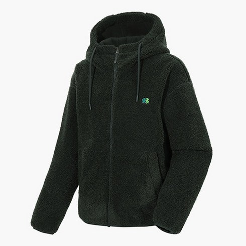 2023년 가성비 최고 코오롱바람막이 - 코오롱스포츠 남녀공용 후디 보아 플리스 재킷 TLJFW22501DKH