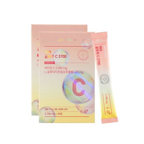 줄리스초이스 비타글로우 C3700, 111g, 2개