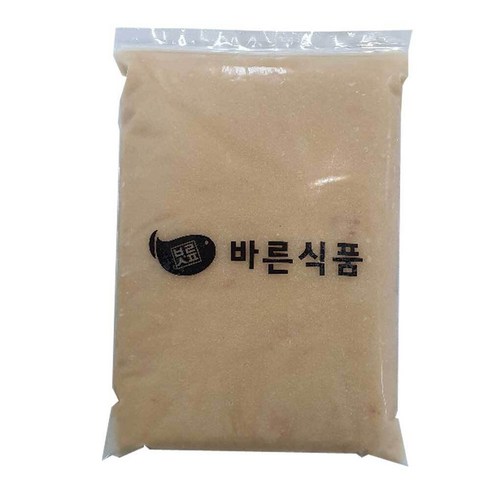 바른식품 어묵반죽 2kg (새우살) / 무색소 무방부제 밀가루없는 수제어묵 업소용어묵 가마보코, 1개