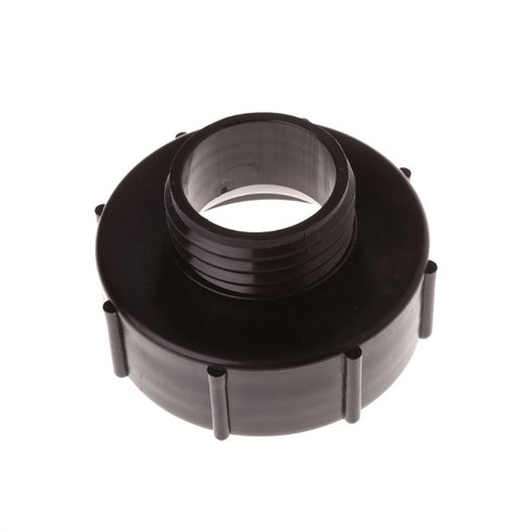 2023년 가성비 최고 온수기부품 - 탱크 식품 등급 배수 어댑터를위한 IBC 토트 3.94 "1.97"HOSE FAU, 검은색, 1개