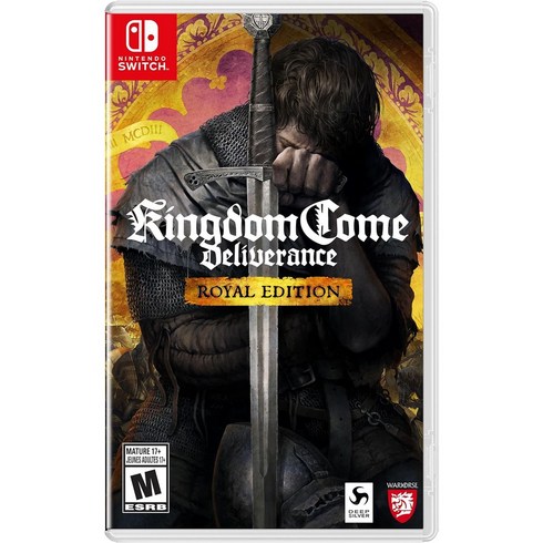 킹덤컴 - 닌텐도 스위치 킹덤 컴 딜리버랜스 Kingdom Come Deliverance Royal Edition, Physical Video Game Software