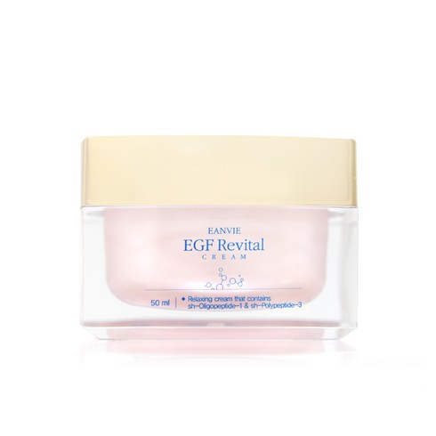 엔비 EGF 리바이탈 리페어 크림 (미백 탄력 화장품 펩타이드 함유 릴렉스 성분), 50ml, 1개