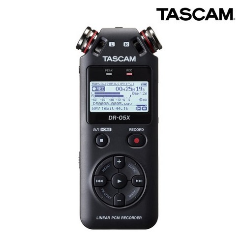 TASCAM ASMR 스테레오 레코딩마이크 (한국어지원) DR-05X, 본품