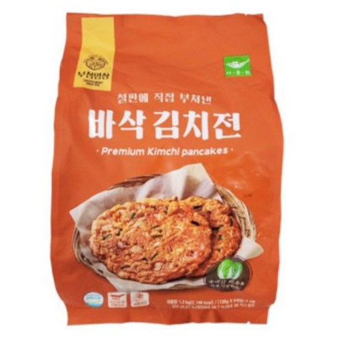 사옹원 부침명장 바삭김치전 130g x 10장, 1.3kg, 1박스