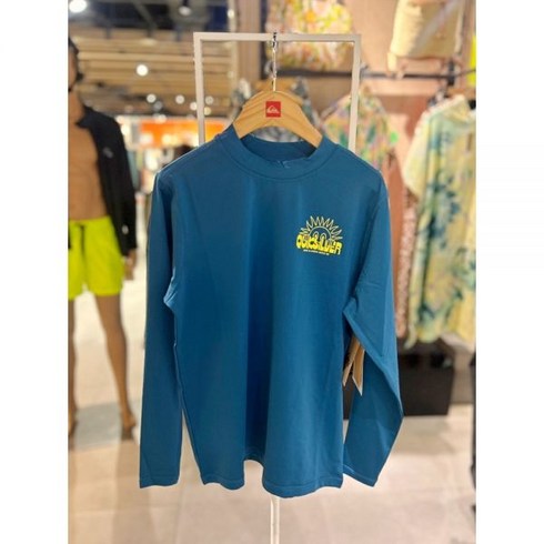 [QUIKSILVER] 퀵실버 주니어 루즈핏 래쉬가드 상의 BLUKD21BR225(3065901) 백화점
