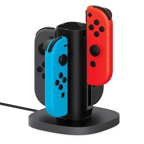 토크스테이션 - Talk Works Joytone Charging Dock for Nintendo Switch | Docking station that can charge up to 4 Joy-C, 1개