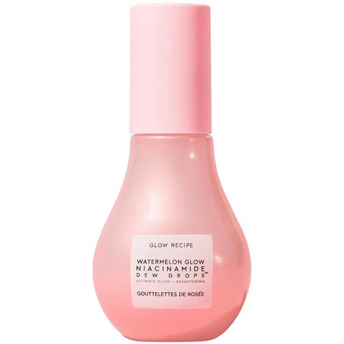 Glow Recipe Watermelon Glow Niacinamide Dew Drops 글로우 레시피 워터멜론 글로우 나이아신아마이드 듀 드롭 세럼 40ml, 1