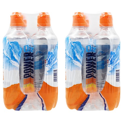 파워오투 오렌지레몬, 500ml, 12개