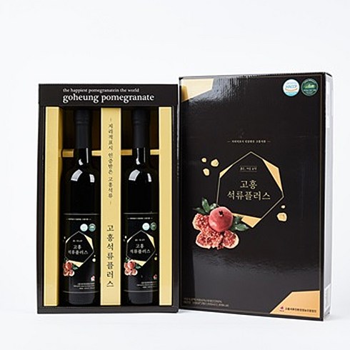 2024년 가성비 최고 석류꽃향 - 석류꽃향 고흥석류플러스 (500ml 2병/세트)