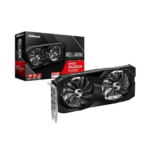 2024년 가성비 최고 라데온 RX 6600 - ASRock 라데온 RX 6600 CHALLENGER D D6 8GB 대원씨티에스_