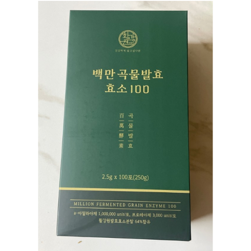 활강원 백만곡물발효효소100 단짠단짠 인절미맛 100포 x 1박스 / 백만 곡물발효 효소 100 백만효소 활강원백만효소 활강원백만곡물 활강원효소, 1개, 250g