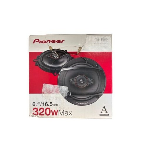 피오니아 TS-600M 6-1/2 4-way Coaxial 스피커s 350W Max Power 카 오디오 시스템 New