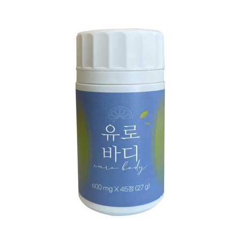 유로바디 - 유로바디 정 베르가못 아티초크 600mg x 45정 w, 1개