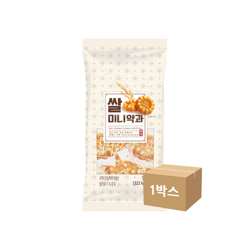 동화 쌀미니약과 70gx10개 (1박스-8통), 70g, 80개