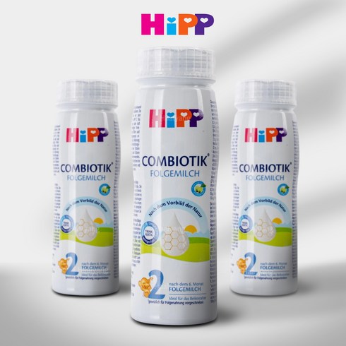 힙 HIPP 액상분유 2단계 200ml 독일 오스트리아 내수용, 2단계 200ml 24병