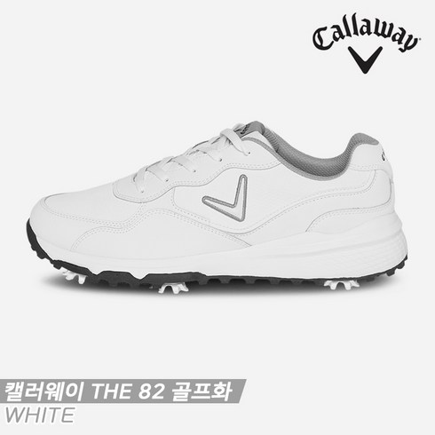 2023년 가성비 최고 캘러웨이골프화 - [캘러웨이코리아]2023 캘러웨이 THE 82 골프화[화이트][남성용]