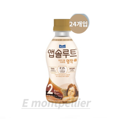 앱솔루트명작2단계액상 - 매일유업 앱솔루트 명작 2FL 액상 분유 2단계 240ml, 5760ml, 24개