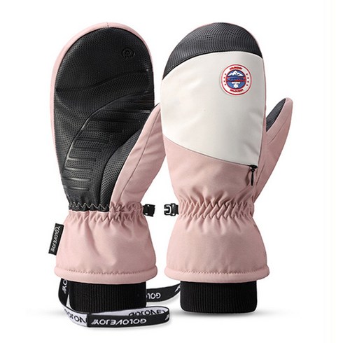 2023년 가성비 최고 스키벙어리장갑여성 - 순이들 겨울 방한 터치 스키 벙어리 장갑 양손착용 남여공용