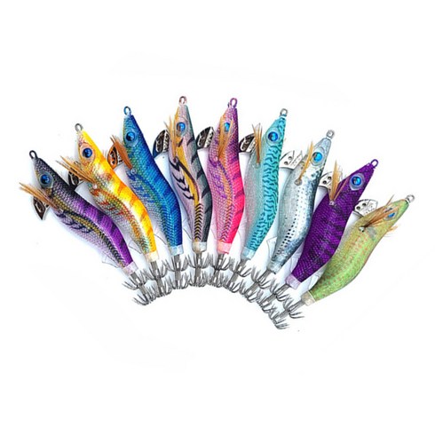 2023년 가성비 최고 에기프린스 - 에기프린스 3.0호 무늬오징어 에깅 백경 스웨긴 SG-518, 쉘로우, no.8, 1개