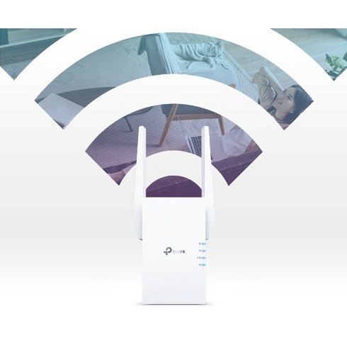 티피링크티피링크 RE705X 3000Mbps Wi-Fi 6 듀얼 밴드 무선 AP 와이파이 범위 확장기