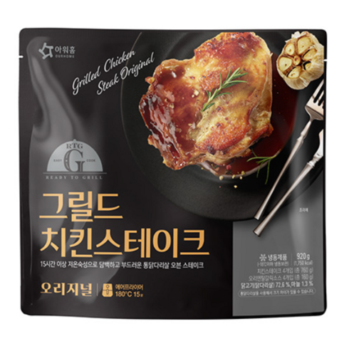 아워홈치킨스테이크 - 아워홈 치킨스테이크, 920g, 3개