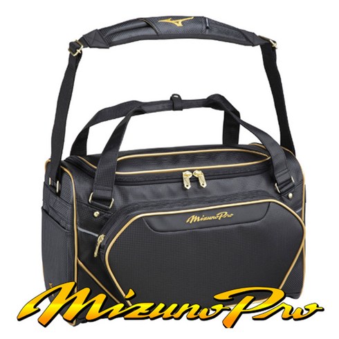 MIZUNO 미즈노 프로 개인장비가방 숄더백 300109 야구가방 블랙
